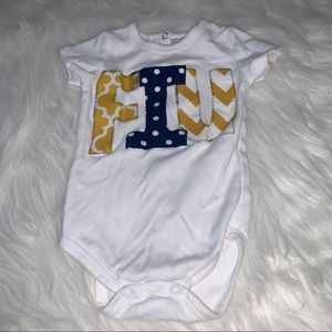 FIU bodysuit — 3-6 months